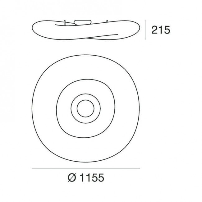 Потолочный светильник Linea Light Mr Magoo 7799 Потолочный светильник Linea Light Mr Magoo 7799