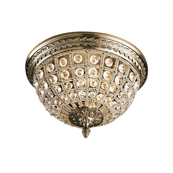 Потолочный светильник DeLight Collection 19th c. Casbah KR0108W-2 antique brass
