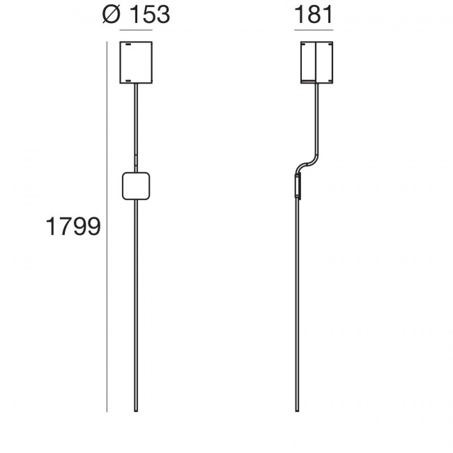 Бра Linea Light Thank you 8069