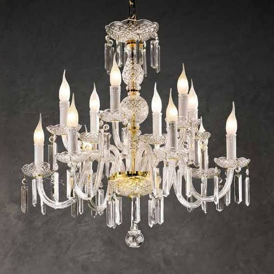 Люстра Beby Group Crystal 335/8+4 Light gold CUT CRYSTAL Люстра Beby Group Crystal 335/8+4 Light gold CUT CRYSTAL