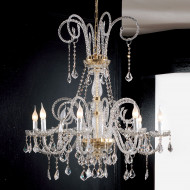 Люстра Euroluce Epoca L8 gold Scholer platform Люстра Euroluce Epoca L8 gold Scholer platform