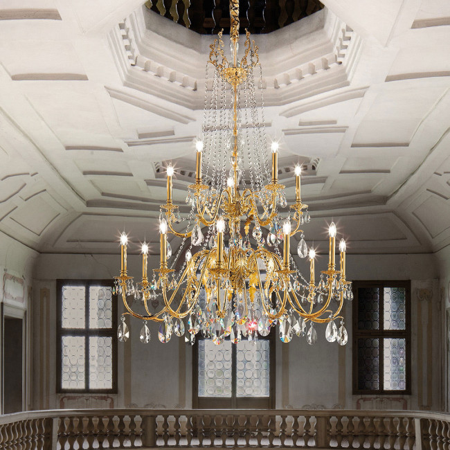 Люстра Masiero Acantia 15 G03+F01 Cut Люстра Masiero Acantia 15 G03+F01 Cut