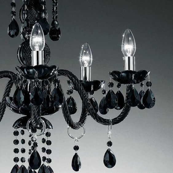 Люстра Masiero Milord 5 VV Black / ORG/12/BK