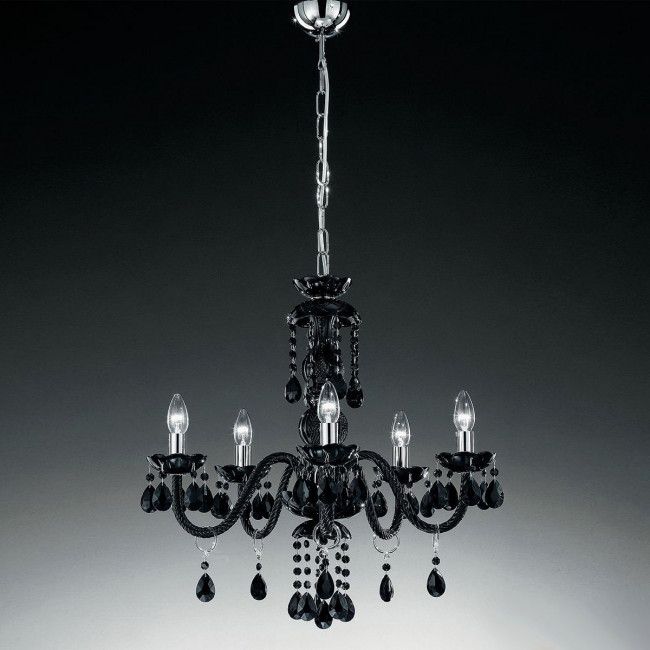 Люстра Masiero Milord 5 VV Black / ORG/12/BK