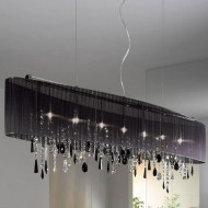 Подвесной светильник Kolarz Paralume 0240.87.5.Bk.STR JET Подвесной светильник Kolarz Paralume 0240.87.5.Bk.STR JET