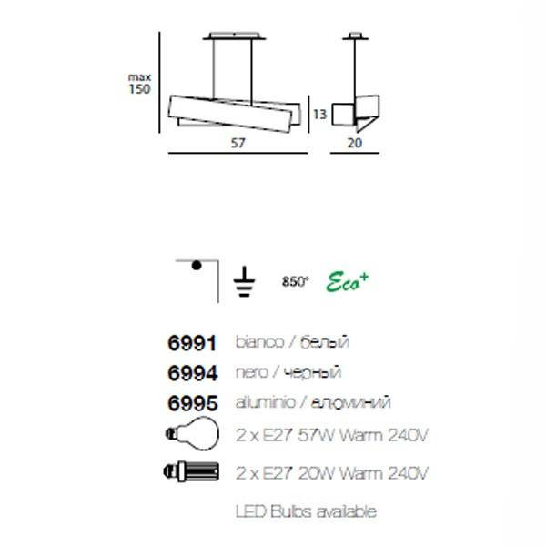 Подвесной светильник Linea Light Zig zag 6991 Подвесной светильник Linea Light Zig zag 6991