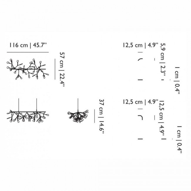 Подвесной светильник MOOOI Heracleum ENDLESS 8718282296159