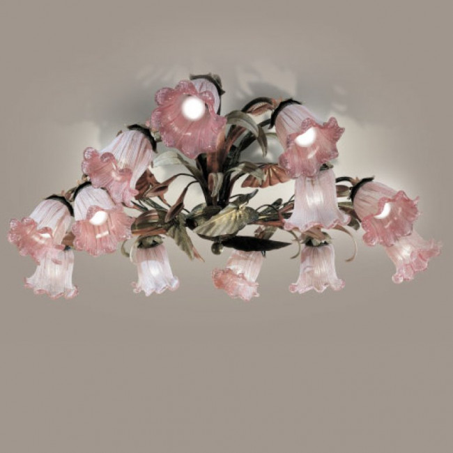 Потолочная люстра Renzo Del Ventisette "Floreale" PL 13461/12 DEC. 048 Потолочная люстра Renzo Del Ventisette "Floreale" PL 13461/12 DEC. 048