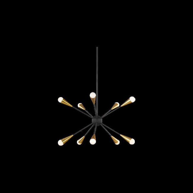 Люстра Elstead Lighting Jax QN-JAX10-MB Люстра Elstead Lighting Jax QN-JAX10-MB