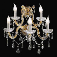 Бра Beby Group Novecento 6320/5A Light gold CUT CRYSTAL Бра Beby Group Novecento 6320/5A Light gold CUT CRYSTAL