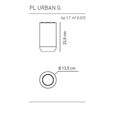 Потолочный светильник Axo Light Urban & Urban mini PL URBAN G BR XX LED Потолочный светильник Axo Light Urban & Urban mini PL URBAN G BR XX LED
