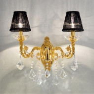 Бра Kolarz Contarini Kristall 1299.62.3.SpT + 2x 0112.S01.Bk Бра Kolarz Contarini Kristall 1299.62.3.SpT + 2x 0112.S01.Bk