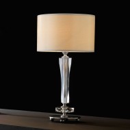Настольная лампа Euroluce Cloe LP1 Silver white Настольная лампа Euroluce Cloe LP1 Silver white