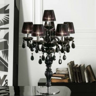 Настольная лампа Masiero Milord TL5+1 VV Black / ORG/12/BK