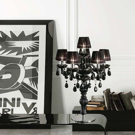 Настольная лампа Masiero Milord TL5+1 VV Black / ORG/12/BK Настольная лампа Masiero Milord TL5+1 VV Black / ORG/12/BK