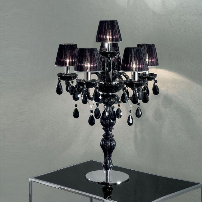 Настольная лампа Masiero Milord TL5+1 VV Black / ORG/12/BK Настольная лампа Masiero Milord TL5+1 VV Black / ORG/12/BK