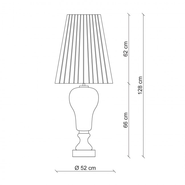 Настольная лампа Patrizia Garganti Ginger & Fred PG533 Настольная лампа Patrizia Garganti Ginger & Fred PG533