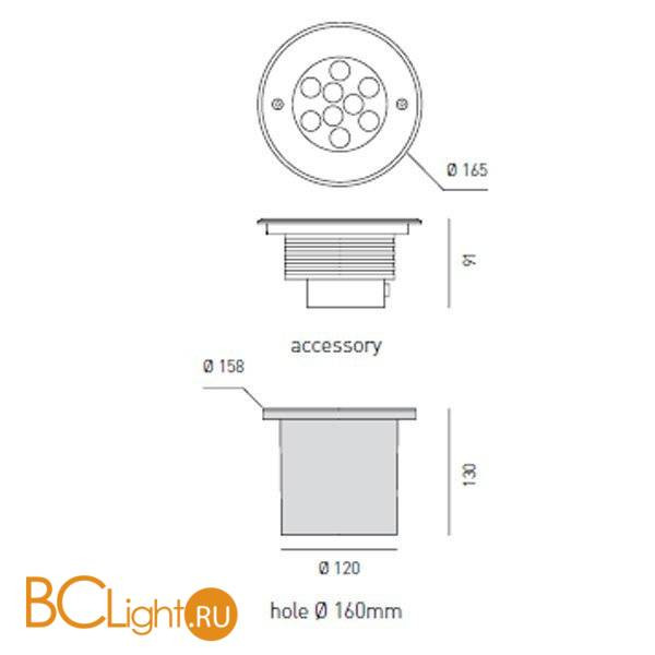 Спот (точечный светильник) Axo light Poggio POGGIO 533 03 Спот (точечный светильник) Axo light Poggio POGGIO 533 03