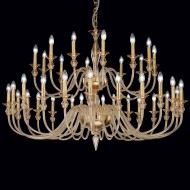 Люстра De Majo 2599 K24+12 025990K36 amber Люстра De Majo 2599 K24+12 025990K36 amber