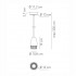 Подвесной светильник Axo Light Fedora SP FEDOR 1 SPFEDOR1ROBCGU1 Подвесной светильник Axo Light Fedora SP FEDOR 1 SPFEDOR1ROBCGU1