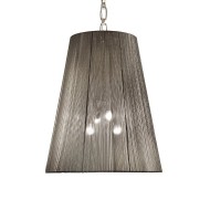 Подвесной светильник Baga Bespoke Preziosa PZ01 White nickel | T28 cat. E