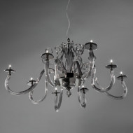 Люстра Euroluce Yncanto L4+4 Fume