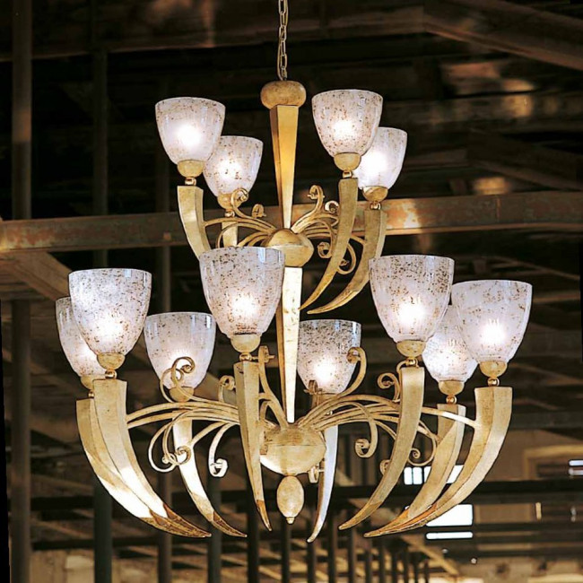 Люстра MM Lampadari Horn 6066/8+4 V1753 Люстра MM Lampadari Horn 6066/8+4 V1753