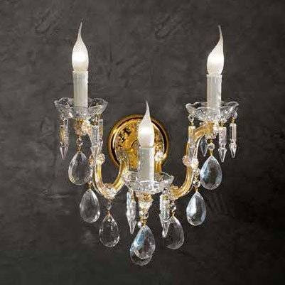 Бра Beby Group Novecento 700/3A Light gold CUT CRYSTAL Бра Beby Group Novecento 700/3A Light gold CUT CRYSTAL