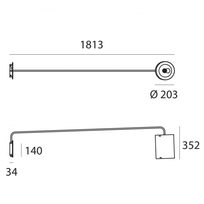Бра Linea Light Thank you 8073 Бра Linea Light Thank you 8073