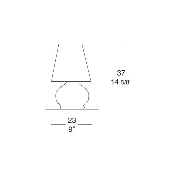 Настольная лампа Leucos Paralume P 0002523 Настольная лампа Leucos Paralume P 0002523