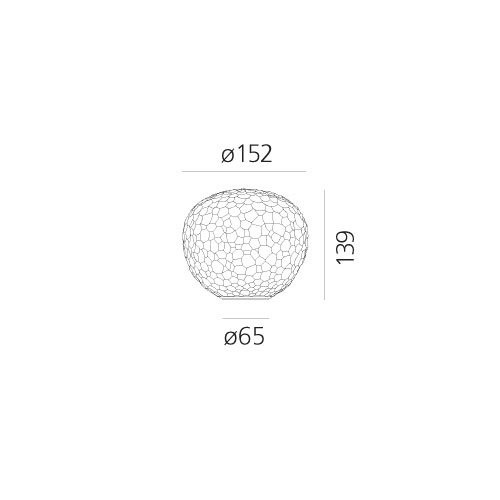 Настольный светильник Artemide Meteorite 1703110A Настольный светильник Artemide Meteorite 1703110A