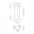 Подвесной светильник Axo Light Nafir SP NAFIR 3 BC BC SPNAFIR3BCBCGU1 Подвесной светильник Axo Light Nafir SP NAFIR 3 BC BC SPNAFIR3BCBCGU1