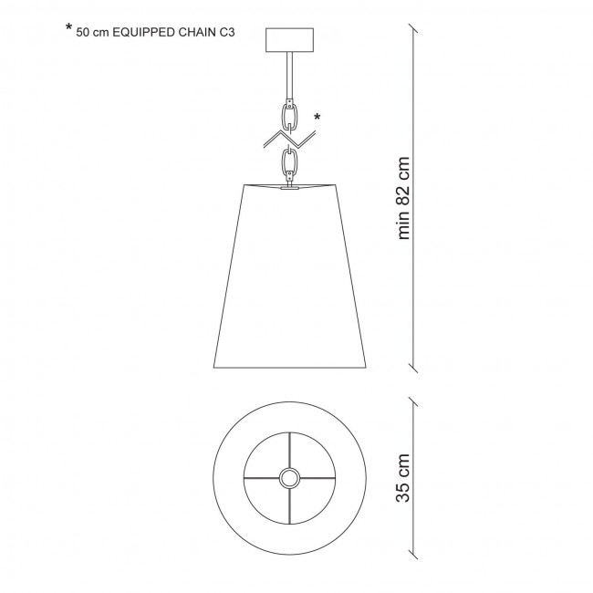 Подвесной светильник Baga Bespoke Preziosa PZ02 Gold | T12 cat. C Подвесной светильник Baga Bespoke Preziosa PZ02 Gold | T12 cat. C