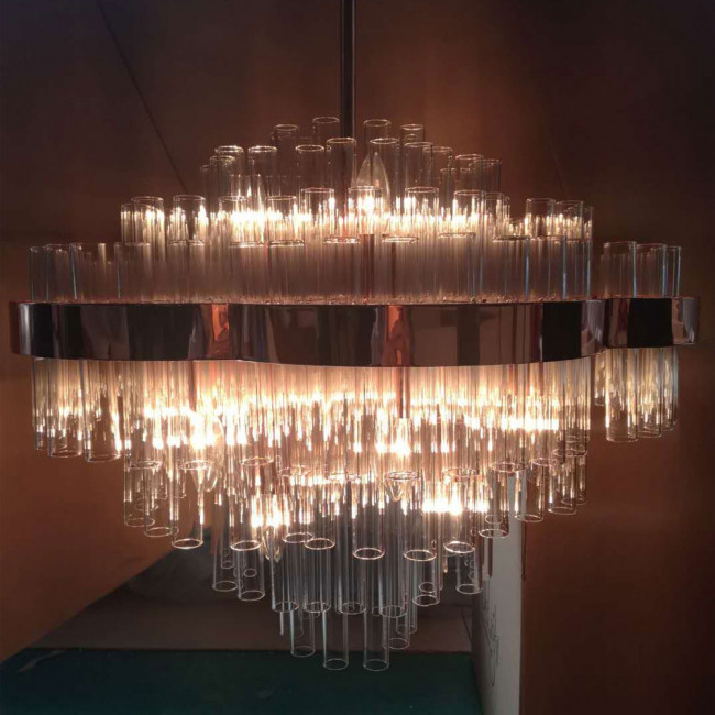 Подвесной светильник DeLight Collection Crystal Chemistry GP15071-L RG Подвесной светильник DeLight Collection Crystal Chemistry GP15071-L RG