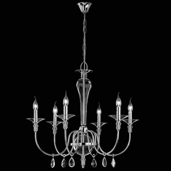 Люстра Renzo Del Ventisette Contemporary L 14019/6 CR DEC. CROMO Люстра Renzo Del Ventisette Contemporary L 14019/6 CR DEC. CROMO