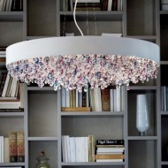 Подвесной светильник Masiero Ola S6 60 Bianco opaco