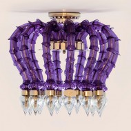 Потолочная люстра Beby Group La fleur sauvage 7130Q01 Blue Greece White Pearled Потолочная люстра Beby Group La fleur sauvage 7130Q01 Blue Greece White Pearled