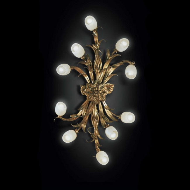 Потолочная люстра Renzo Del Ventisette "Floreale" PL 13571/10 DEC. 055 Потолочная люстра Renzo Del Ventisette "Floreale" PL 13571/10 DEC. 055