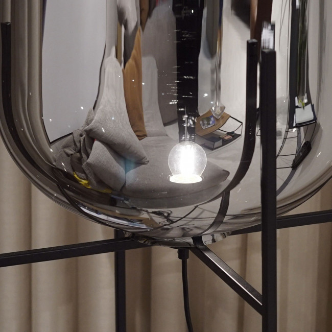 Напольный светильник DeLight Collection Floor Lamp 9355F black/smoky