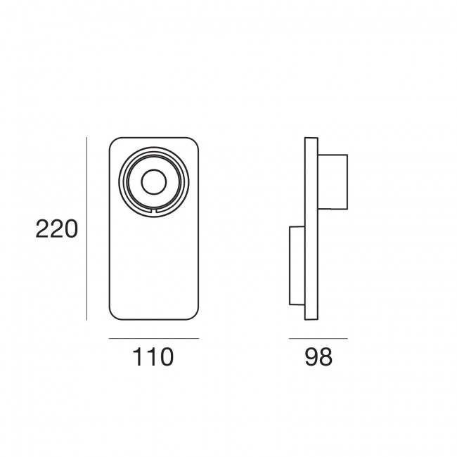 Настенный светильник Linea Light Beebo 7972 Настенный светильник Linea Light Beebo 7972