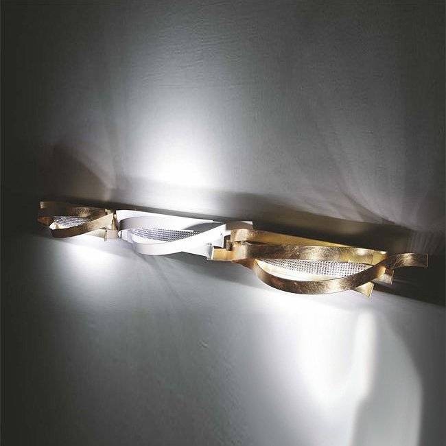 Настенный светильник Masca Twist 1857/A2 Oro Настенный светильник Masca Twist 1857/A2 Oro