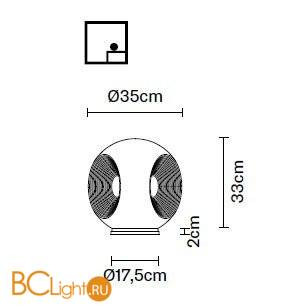 Настольная лампа Fabbian Eyes F34 B01 00 Настольная лампа Fabbian Eyes F34 B01 00