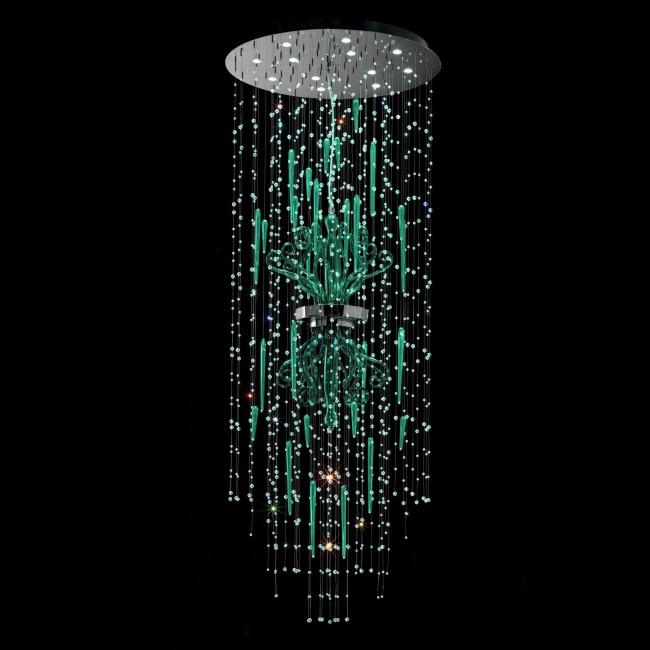 Потолочный светильник Euroluce Meteorite 90 Green Потолочный светильник Euroluce Meteorite 90 Green