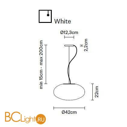 Подвесной светильник Fabbian Lumi F07 A53 01 Подвесной светильник Fabbian Lumi F07 A53 01