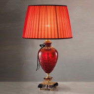 Настольная лампа Euroluce Coco LG1 gold Rubino Настольная лампа Euroluce Coco LG1 gold Rubino