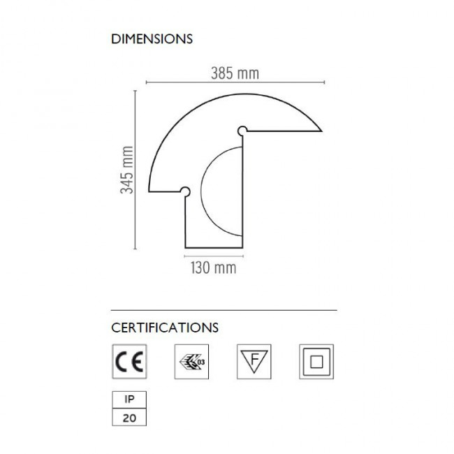 Настольная лампа Flos Biagio F0700000 Настольная лампа Flos Biagio F0700000