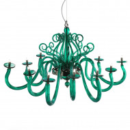 Люстра Euroluce Yncanto L6+6 Green