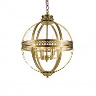 Подвесной светильник DeLight Collection Residential KM0115P-4M antique brass Подвесной светильник DeLight Collection Residential KM0115P-4M antique brass