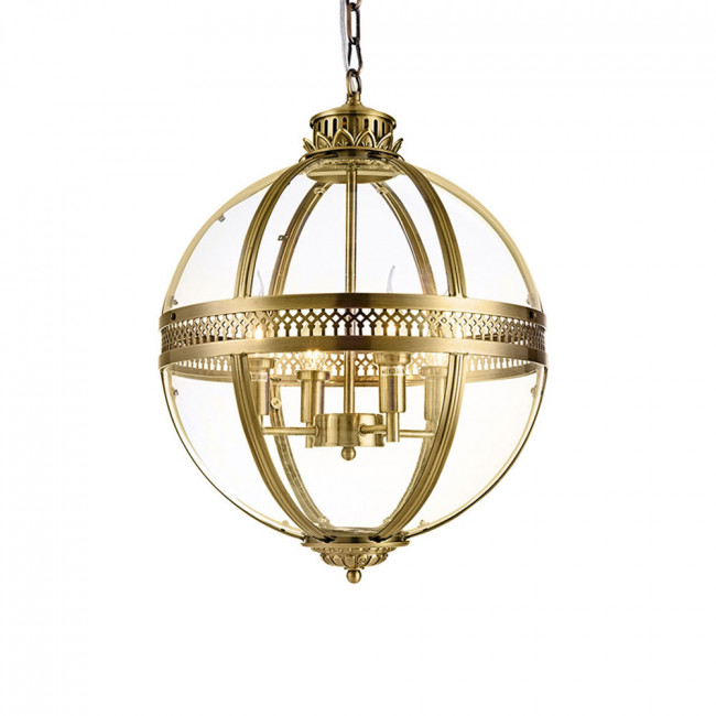 Подвесной светильник DeLight Collection Residential KM0115P-4M antique brass Подвесной светильник DeLight Collection Residential KM0115P-4M antique brass