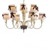 Люстра IlParalume MARINA 5524 1850/CH12/ORO24K/NR Люстра IlParalume MARINA 5524 1850/CH12/ORO24K/NR